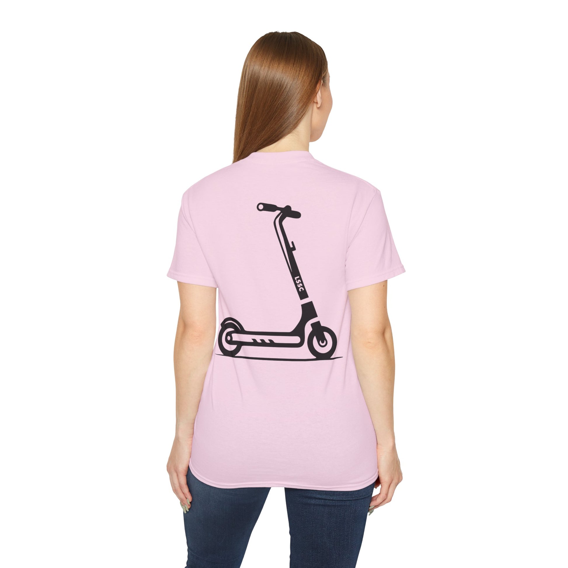 LSSC Scooter Enthusiast Unisex Cotton Tee, Perfect Gift for Riders, Casual Wear, Graphic Tee for Scooter Lovers, Street Style Shirt, Fun Apparel