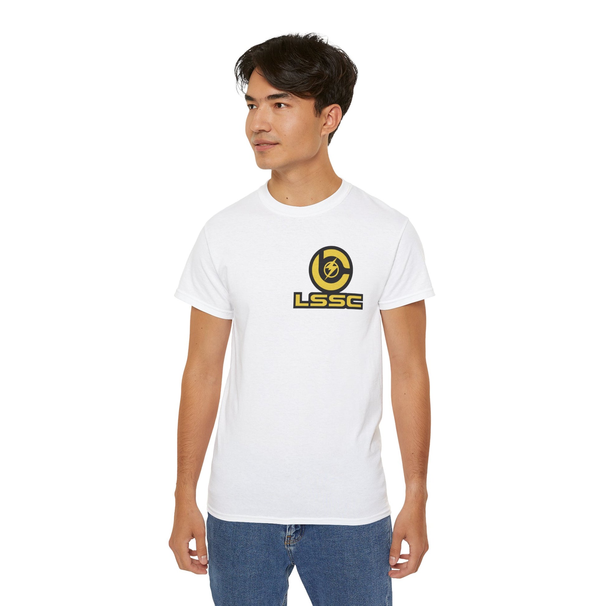 LSSC Scooter Enthusiast Unisex Cotton Tee, Perfect Gift for Riders, Casual Wear, Graphic Tee for Scooter Lovers, Street Style Shirt, Fun Apparel