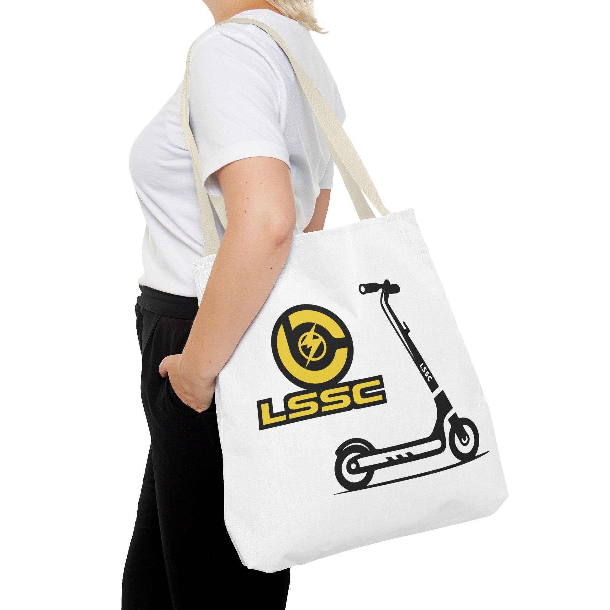 LSSC Scooter Tote Bag - Stylish and Functional Carryall, Perfect for Commuters, Eco-Friendly, Gift for Scootering Enthusiasts, [...]