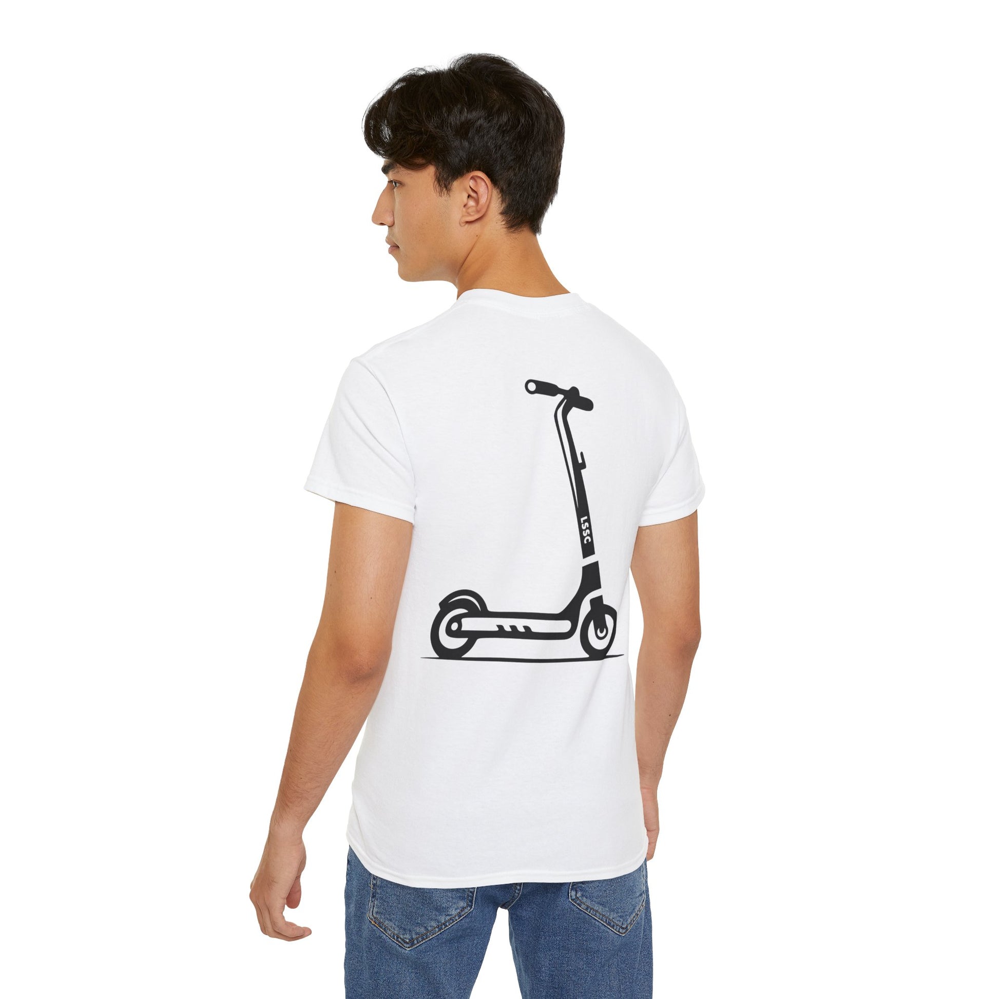 LSSC Scooter Enthusiast Unisex Cotton Tee, Perfect Gift for Riders, Casual Wear, Graphic Tee for Scooter Lovers, Street Style Shirt, Fun Apparel