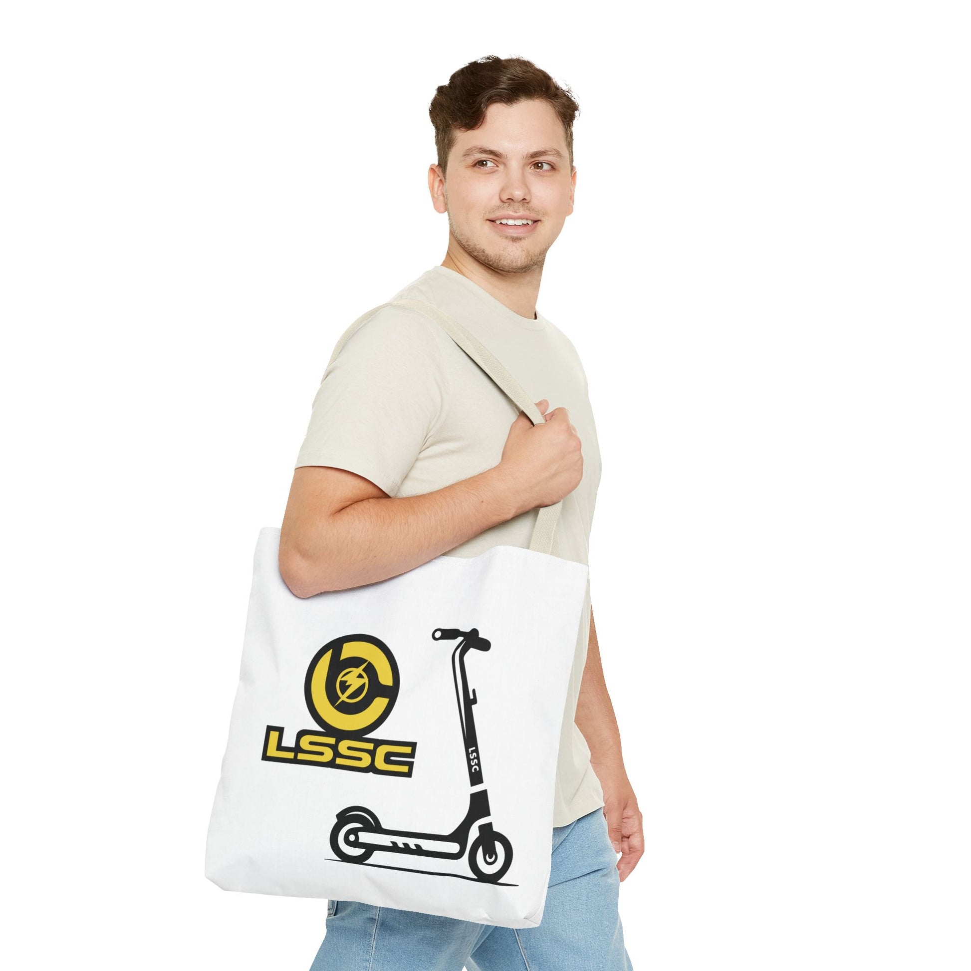 LSSC Scooter Tote Bag - Stylish and Functional Carryall, Perfect for Commuters, Eco-Friendly, Gift for Scootering Enthusiasts, [...]