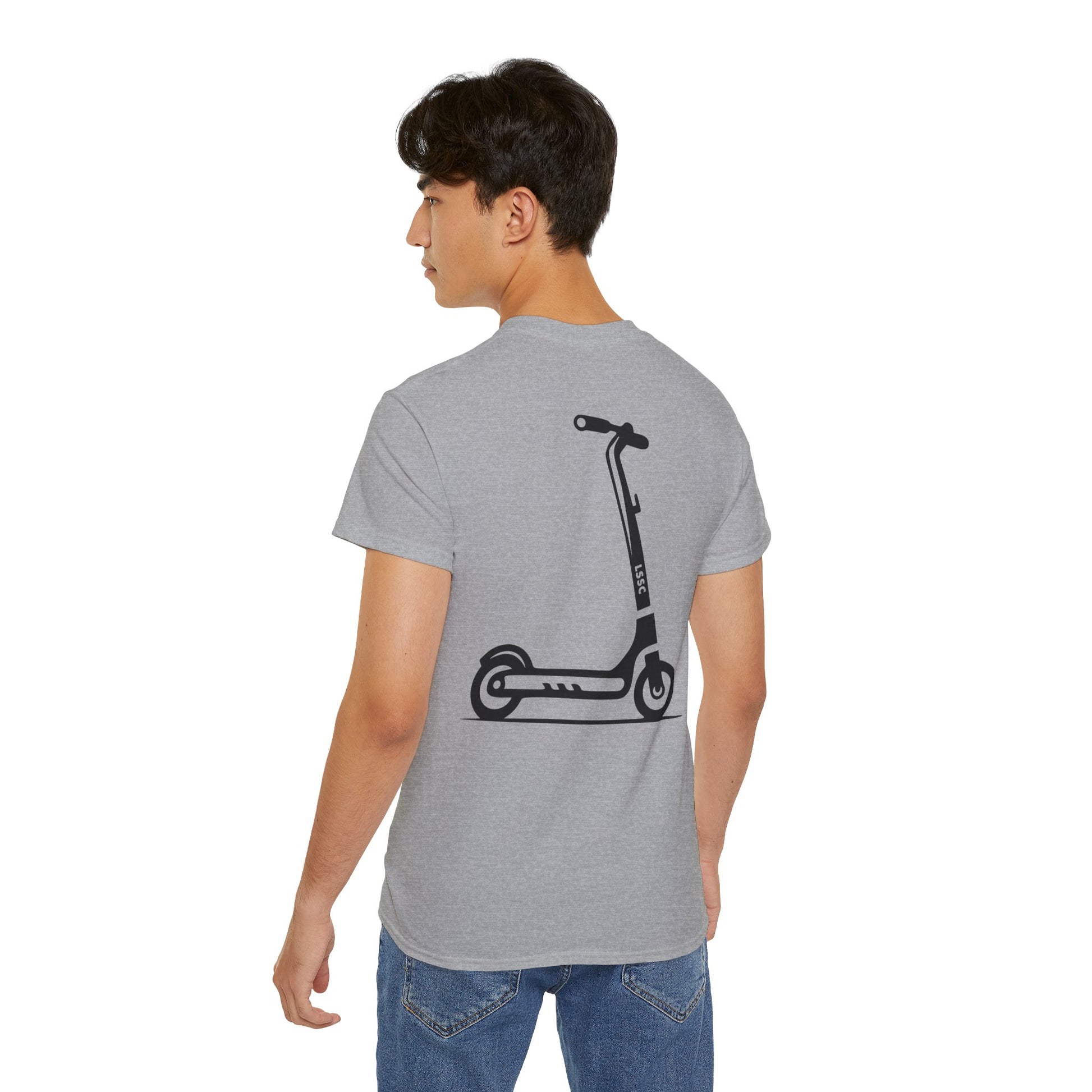 LSSC Scooter Enthusiast Unisex Cotton Tee, Perfect Gift for Riders, Casual Wear, Graphic Tee for Scooter Lovers, Street Style Shirt, Fun Apparel