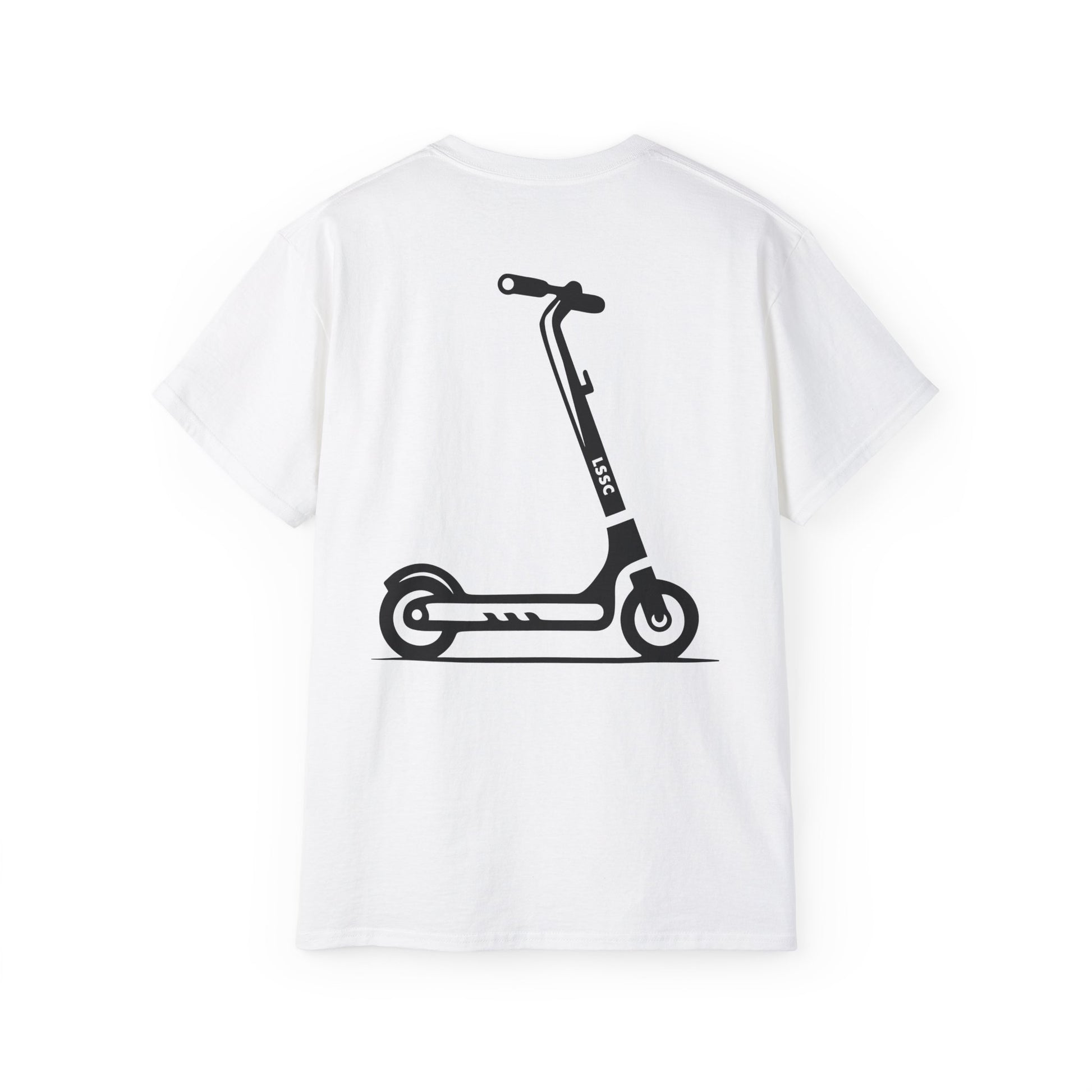 LSSC Scooter Enthusiast Unisex Cotton Tee, Perfect Gift for Riders, Casual Wear, Graphic Tee for Scooter Lovers, Street Style Shirt, Fun Apparel