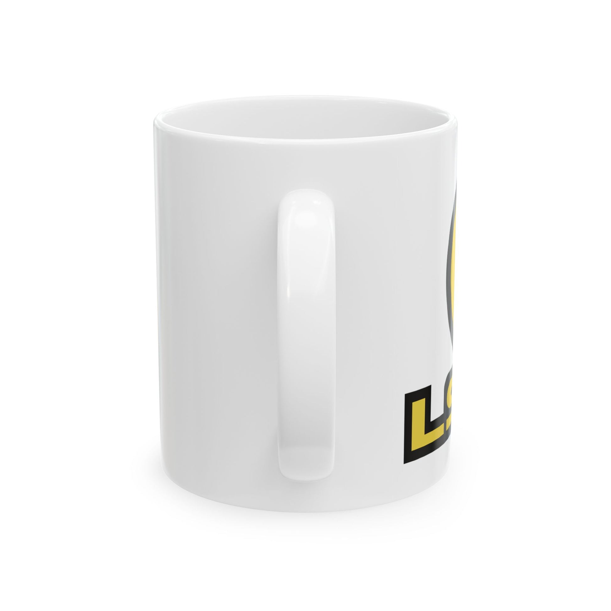 LSSC Ceramic Mug with Logo Design - Perfect for Coffee Lovers, Gifts, Home Office, Birthdays, Collectibles, Team Spirit